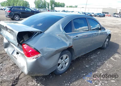 2008 Chevrolet Impala Lt из США, поврежденный, VIN 2G1WT55K481203510